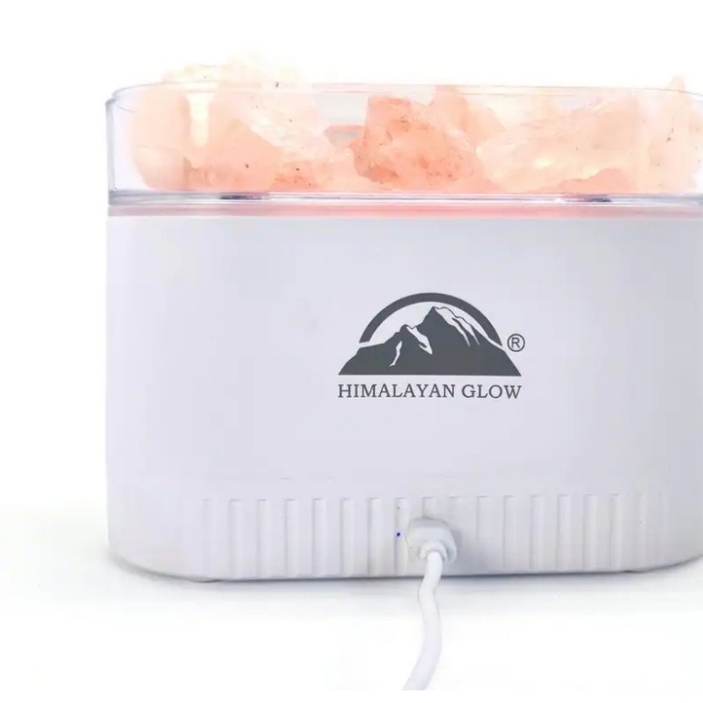 LED Himalayan Salt Lamp Oil Diffuser - Picture 3 of 4